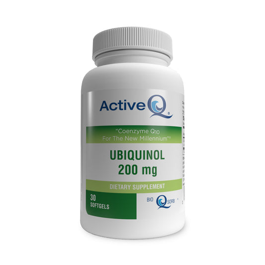 Active-Q® Ubiquinol 200mg featuring Kaneka Ubiquinol CoQ10 (Soy-Free)