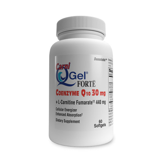 Carni Q-Gel® (L-Carnitine and Q-Gel CoQ10) - 60 Softgels