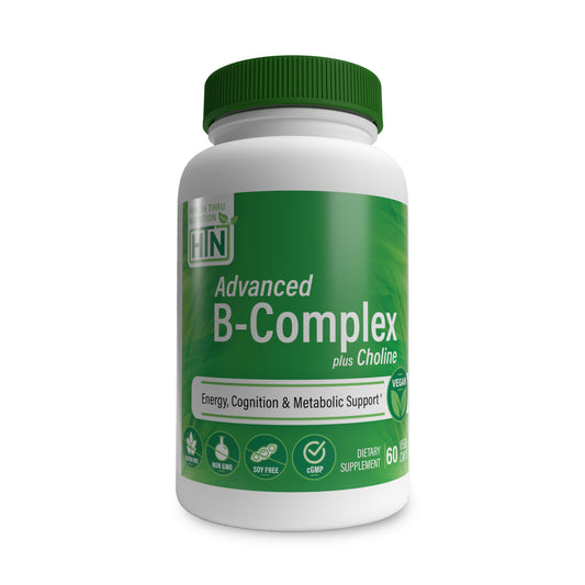 Advanced B-Complex Plus Choline - 60 Vegecaps