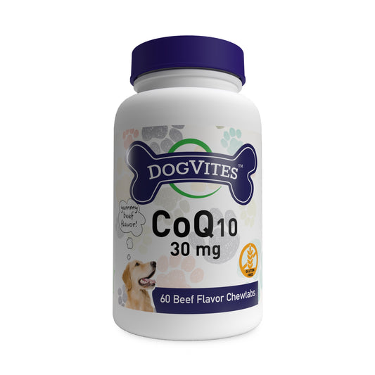 Dog-Vites™ CoQ-10 For Dogs 30mg (60 Chewable Tablets)