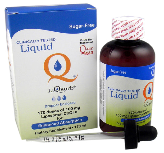 LiQsorb® Liposomal CoQ10 (170ml Bottle) 100mg per 1 ml