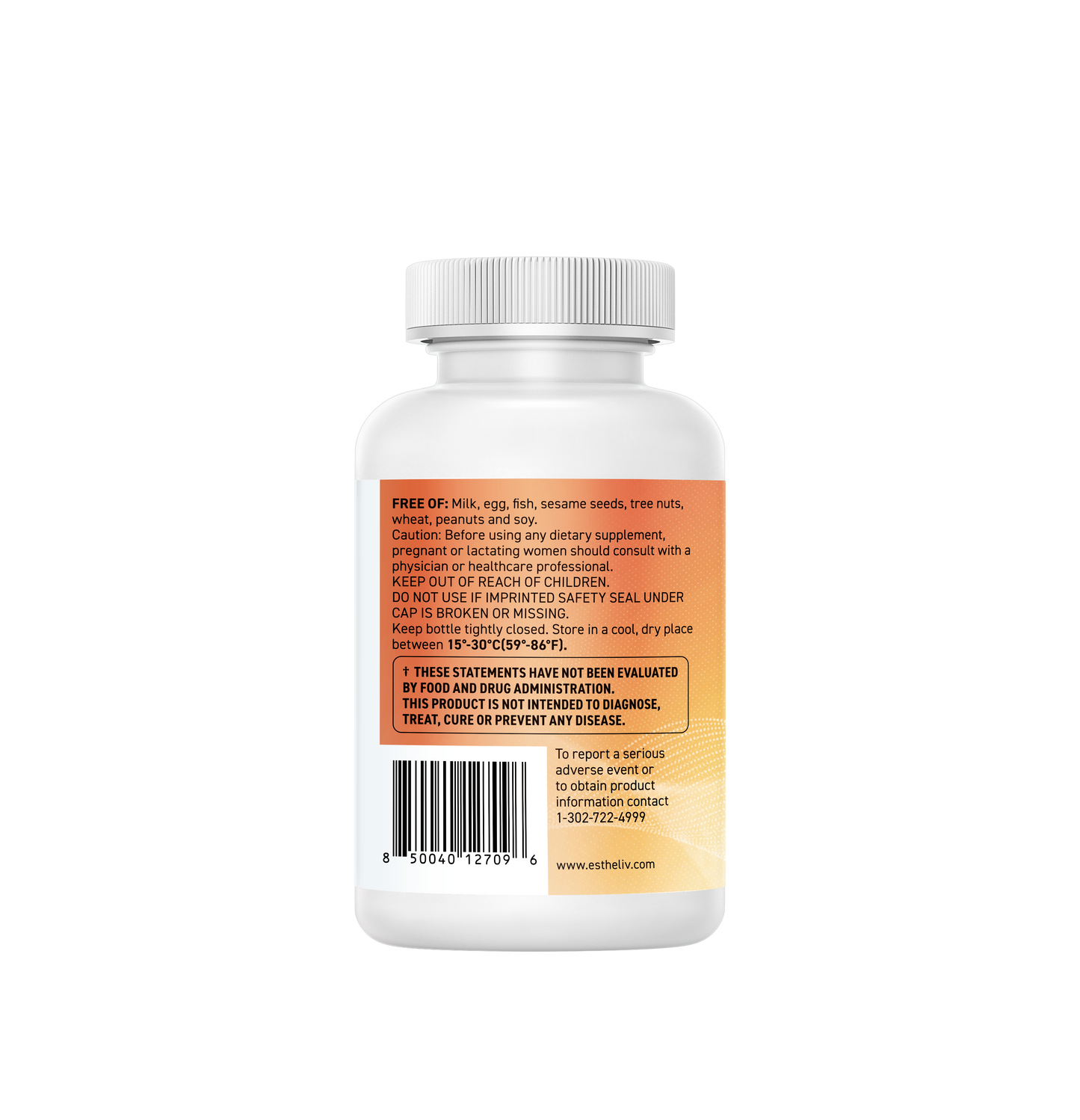 ESTHELIV OsteoMagnesium 4-in-1 Bone | Immune | Mood | Sleep 60 Veggie Capsules