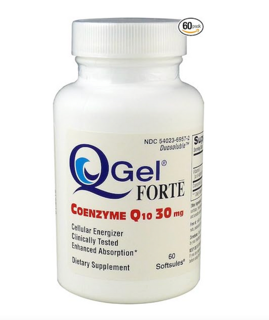 Q-Gel® Forte (30mg of Hydrosoluble™ CoQ10)