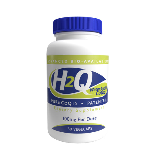 H2Q® CoQ-10 (8x Absorption) 100mg (NON-GMO)