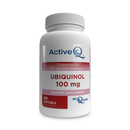 Active-Q® Ubiquinol 100mg featuring Kaneka Ubiquinol CoQ10 (Soy-Free)
