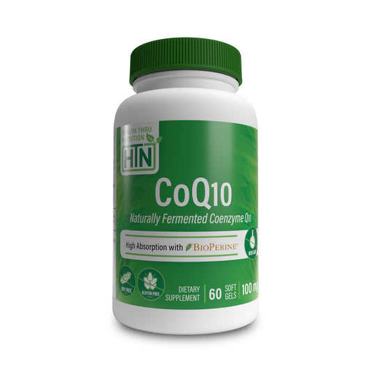 CoQ-10 (w/ BioPerine®) 100mg (NON-GMO, Soy-Free)