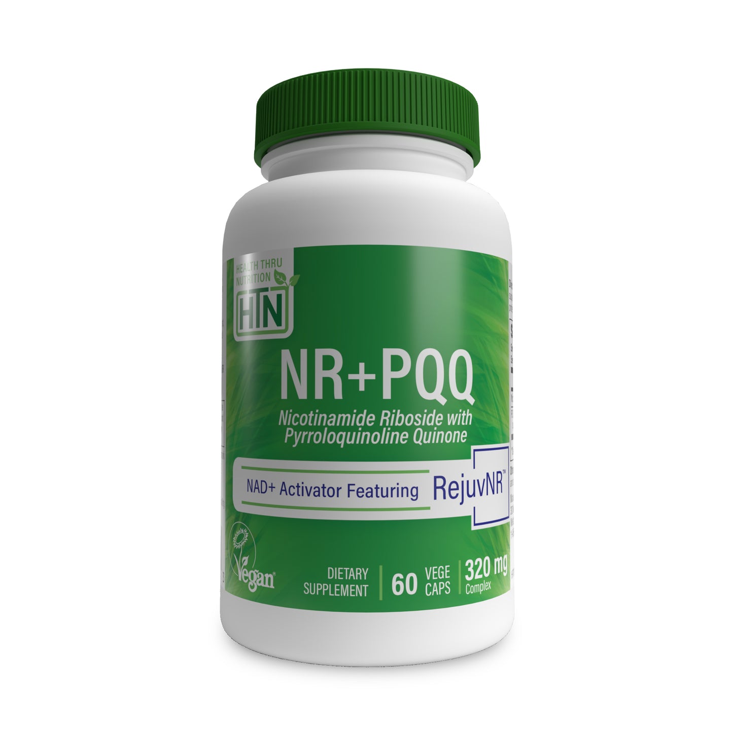 NR 300mg with PQQ 20mg - NAD+ Activator (Vegan Certified | NON-GMO) 60 Vegecaps