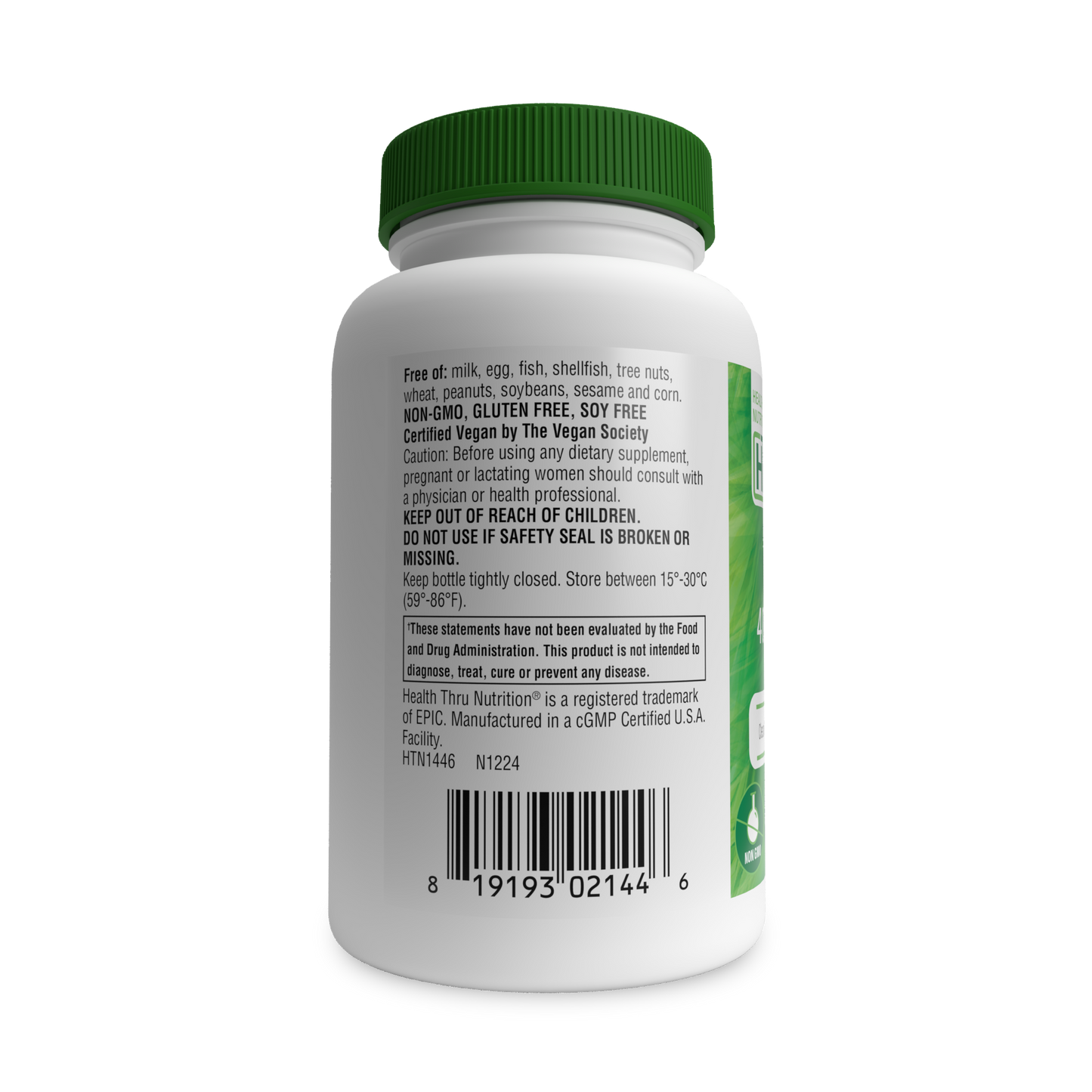 Inositol Supplement 40:1 Myo-Inositol to D-Chiro-Inositol Ratio by Health Thru Nutrition