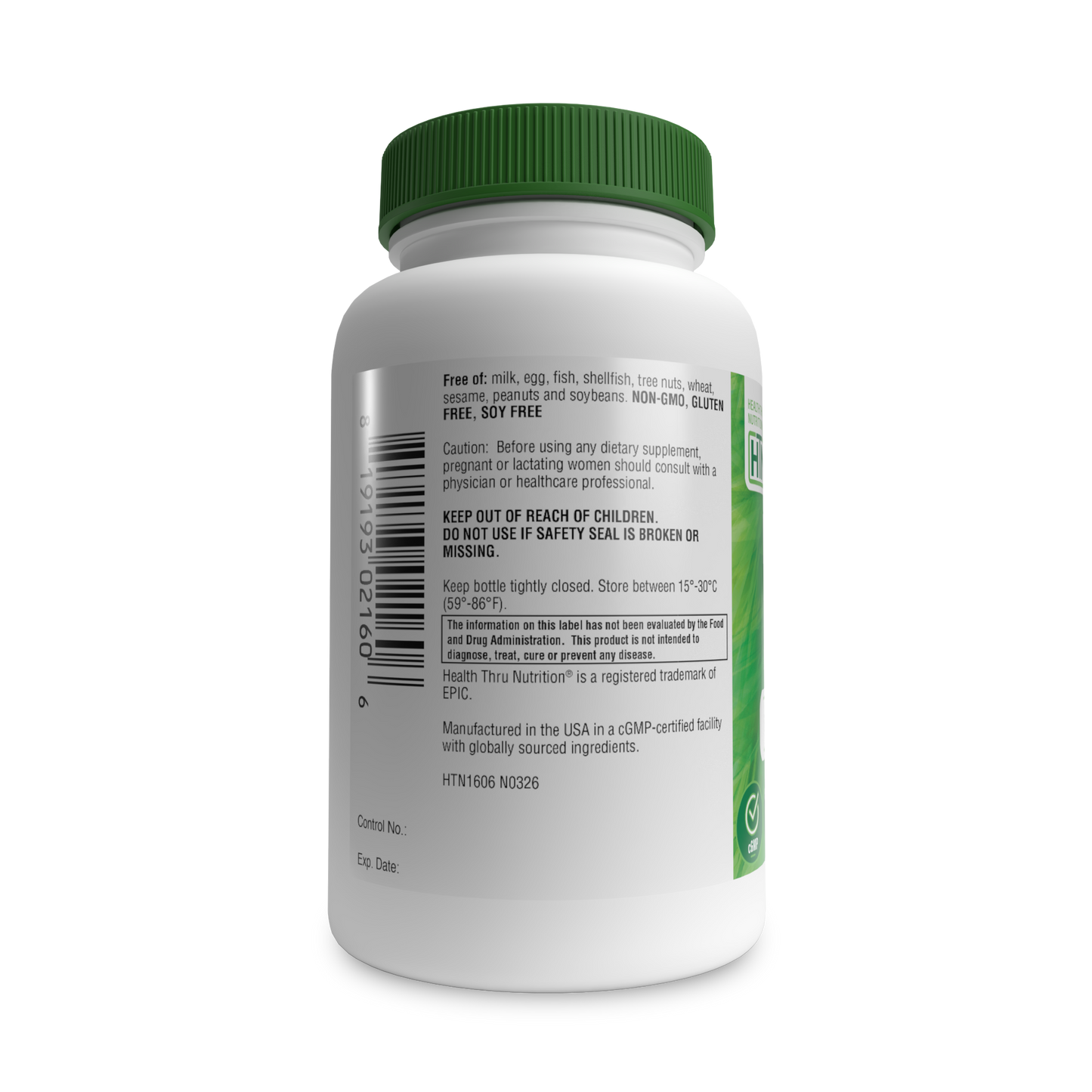 Magnesium Malate 200mg Elemental Magnesium from 1,000mg Magnesium Malate 120 count
