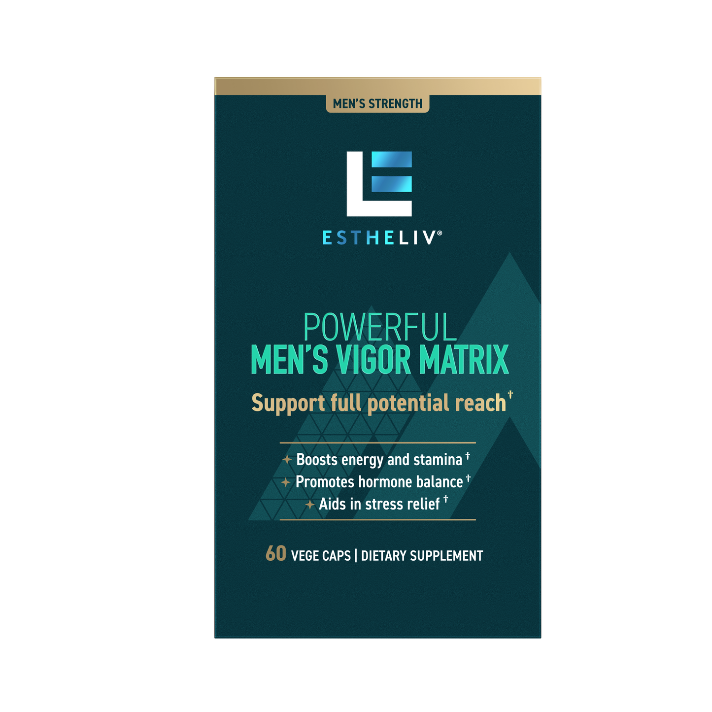 ESTHELIV® POWERFUL MEN'S VIGOR MATRIX 60 Vege caps