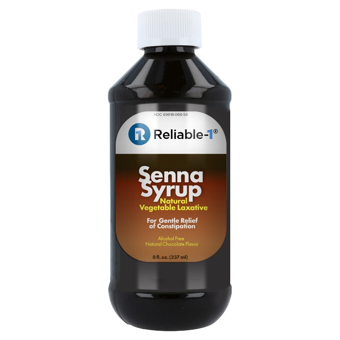 Reliable-1® Senna Syrup - Natural Vegetable Laxative - 8 fl. oz.